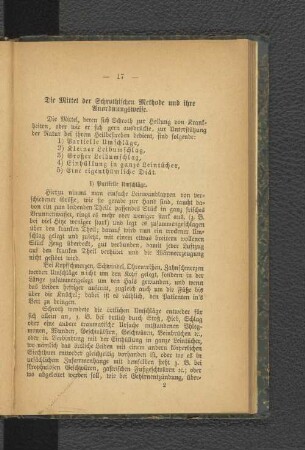 1) Partielle Umschläge.