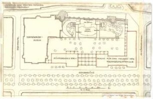Hildebrand, Adolf von; Köln, Hansaplatz; Vater-Rhein-Brunnen - Lageplan
