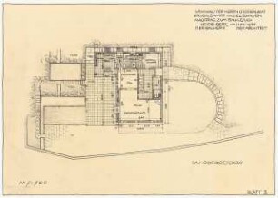Haus Schlemmer, Heidelberg-Ziegelhausen: OG Grundriss 1:100