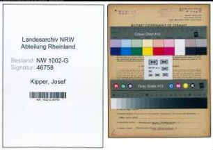 Entnazifizierung Josef Kipper, geb. 16.06.1914 (Friseur)