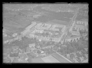 Dresden-Gruna. Blick von Südosten Richtung Striesen