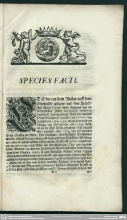 Species Facti