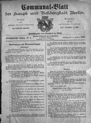 1886,2: No. 2, 10. Januar 1886