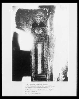 Mosaikzyklus mit Szenen aus dem Leben Christi und verschiedene Heiligendarstellungen — Der Eremit Simeon Stylites