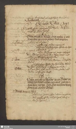 I. Claße. Erden