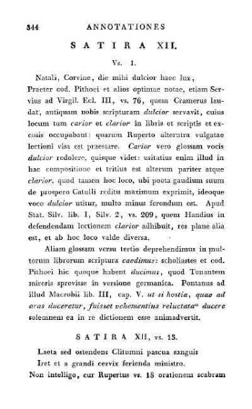 Satira XII.
