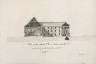 Plan zum neuen Ständehaus in Carlsruhe: Durchschnitt