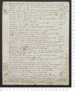Brief von Marie-Anne Chamisso  an Hippolyte de Chamisso und Charles de Chamisso
