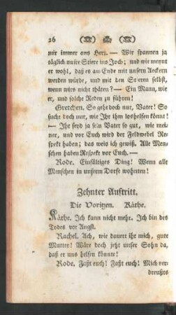 Zehnter Auftritt. Die Vorigen. Käthe
