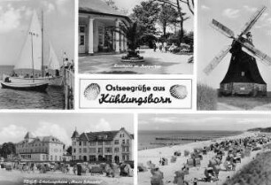 Kühlungsborn. Brunshöver Möhl u.a. Ansichten, Ansichtskarte