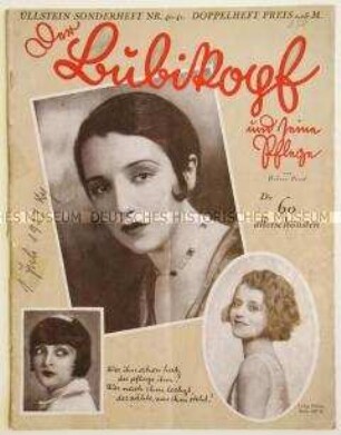 Zeitschrift aus der Reihe "Ullstein Sonderheft" mit Tips zum "Bubikopf"