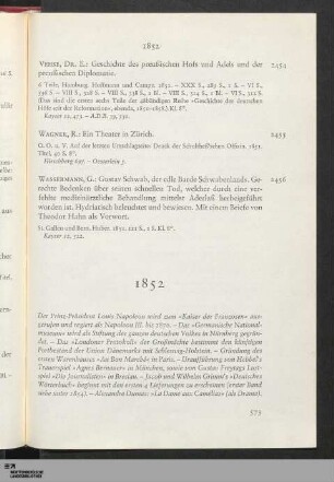 1852 (Nr. 2457-2487)