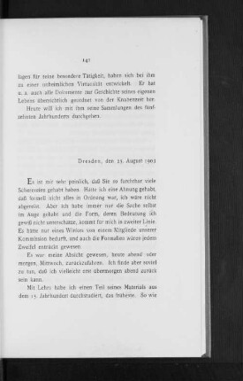 Dresden, den 25. August 1903