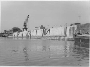 Instandsetzung Kaimauer Mühlauhafen