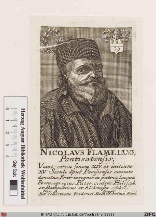 Bildnis Nicolas Flamel