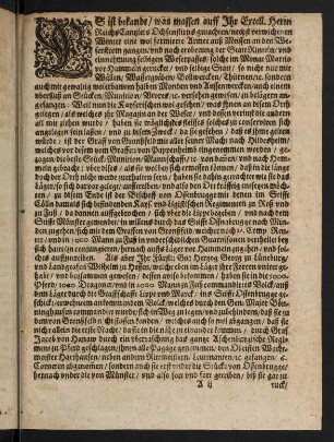 A2r-A4v, Gründlicher und Eygentlicher Bericht...