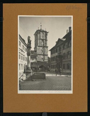445, Wangen im Allgäu. Ravensburger Tor. (Nr. 3804).