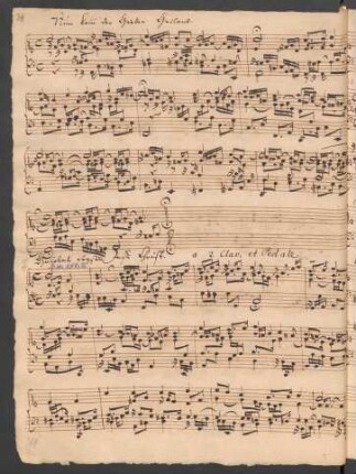 Nun komm der Heiden Heiland; org; a-Moll; BWV 599