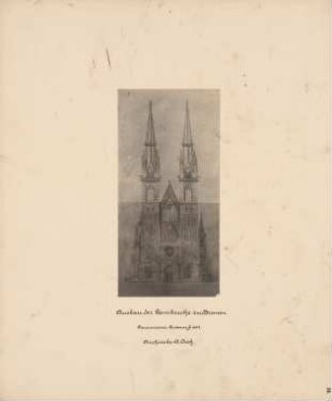 Dom St. Petri, Bremen: Ansicht des Westwerks