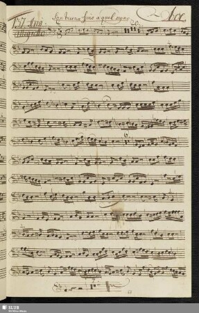 137. Aria: Son buona fino à quel segno / Scarlatti, G.
