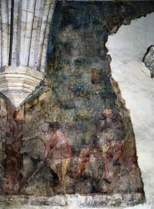 Wandmalerei der Ostwand — Feld 25: Unten links.