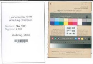 Entnazifizierung Maria Wolbring , geb. 29.08.1891 ()