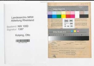 Entnazifizierung Otto Kolping , geb. 24.11.1884 (Anwalt)