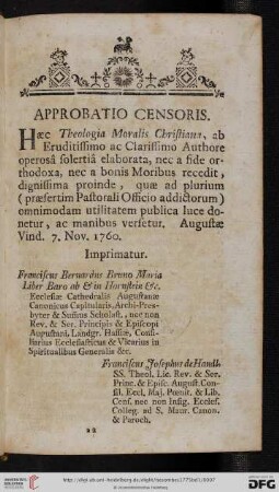 Approbatio censoris