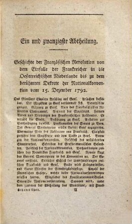 Historische Nachrichten und politische Betrachtungen über die französische Revolution, Zehenter Band
