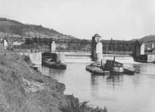 Staustufe Scheidt/Lahn