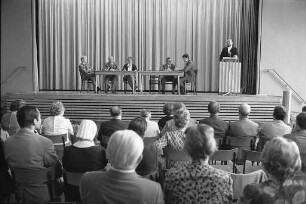 Werbekampagne des evangelischen Kirchenbezirks Karlsruhe für die Wahlen der Kirchenältesten am 5. Dezember 1971