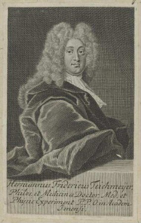 Bildnis des Hermannus Fridericus Teichmeyer
