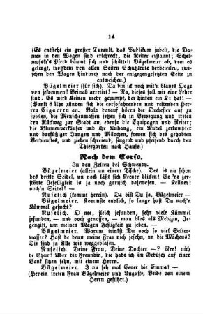 Nach dem Corso