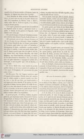 Dil mexe di novembrio 1499