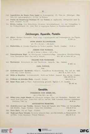 Gemälde, Bücher (Nr. 523-582)