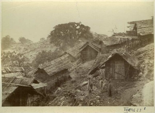 Schönes Dorf der Ao