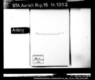 Die Zusammensetzung der Amtsversammlung des Amtes Esens