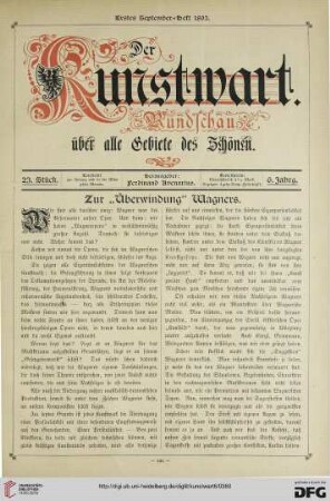 Heft 23 (1. Septemberheft 1893)