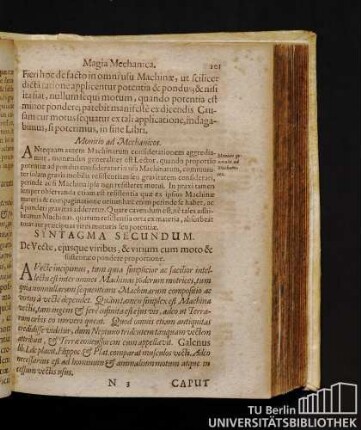 Caput Primum. De natura, differentiis, & proprietatibus vectis.