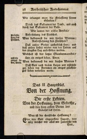 28-33, Das II. Hauptstueck