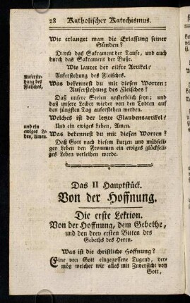 28-33, Das II. Hauptstueck