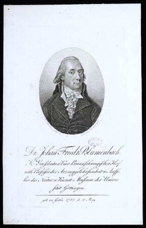 Blumenbach, Johann Friedrich