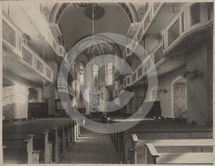 Gemeinderaum der evangelischen Pfarrkirche St. Michael in Strehlen