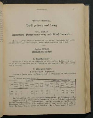Zweiter Abschnitt. Sicherheitspolizei.