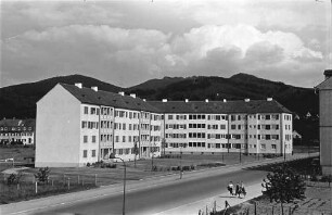 Freiburg: Wohnblock der Rhodiaceta; Offenburger Straße