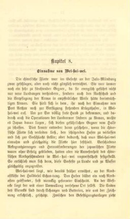 Kapitel 8. Einnahme von Wei-hai-wei
