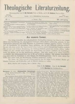 1-3 [Rezension] Bachmann, Johs., Alttestamentliche Untersuchungen. 1. Buch