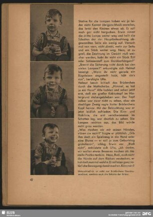 Brüderchens Gesichtsausdruck