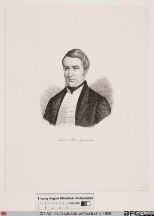 Bildnis François-Auguste Saint-Marc Girardin (eig. Marc Girardin)