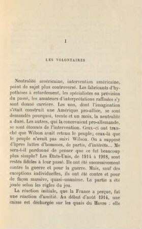 I Les Volontaires